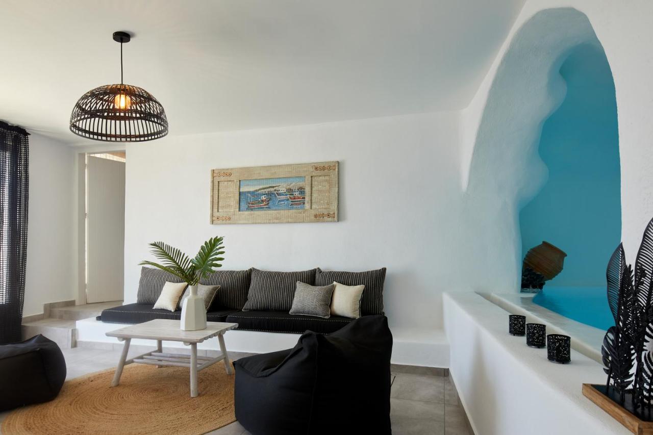 Thermes Luxury Villas And Spa (Adults Only) Megalochori  Eksteriør bilde