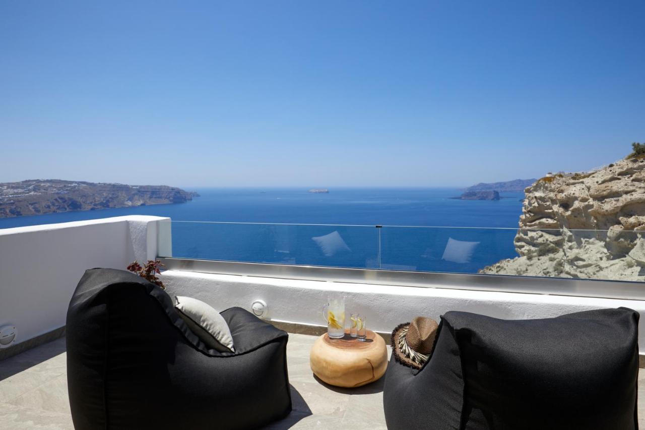 Thermes Luxury Villas And Spa (Adults Only) Megalochori  Eksteriør bilde