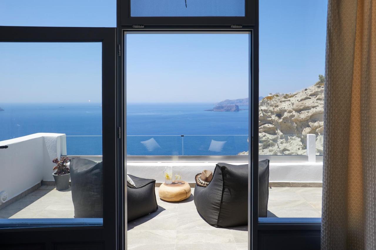 Thermes Luxury Villas And Spa (Adults Only) Megalochori  Eksteriør bilde
