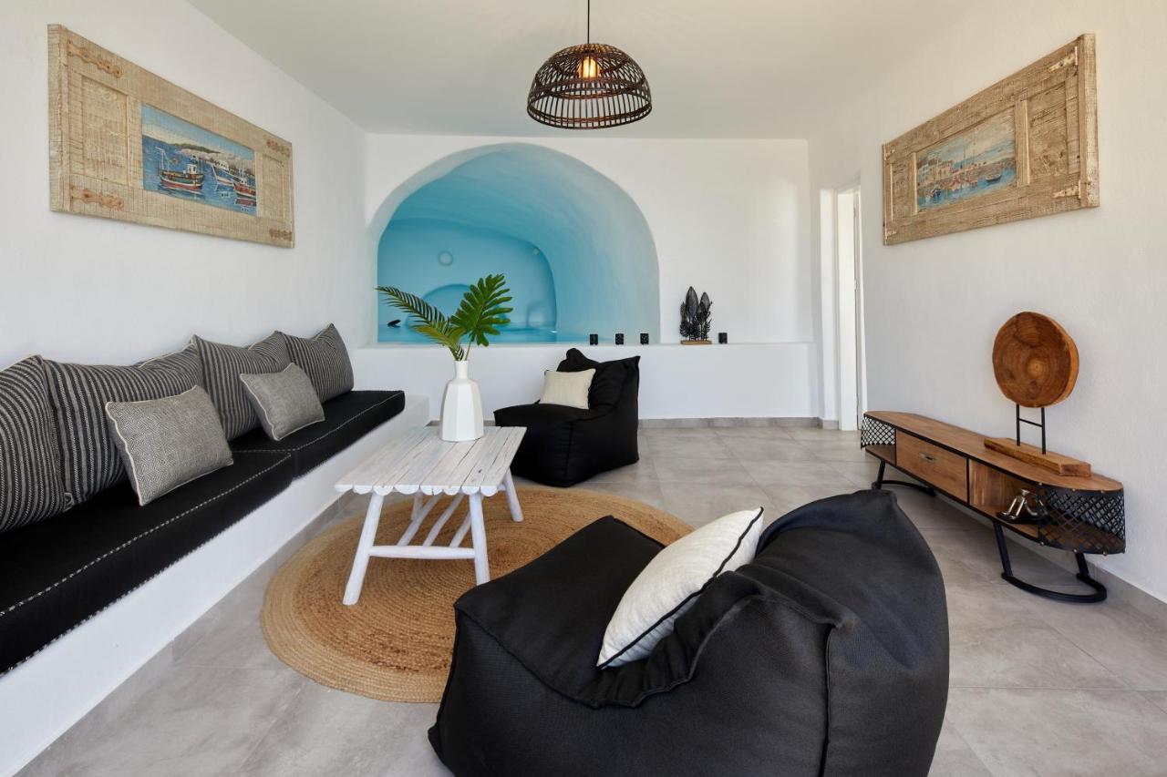 Thermes Luxury Villas And Spa (Adults Only) Megalochori  Eksteriør bilde