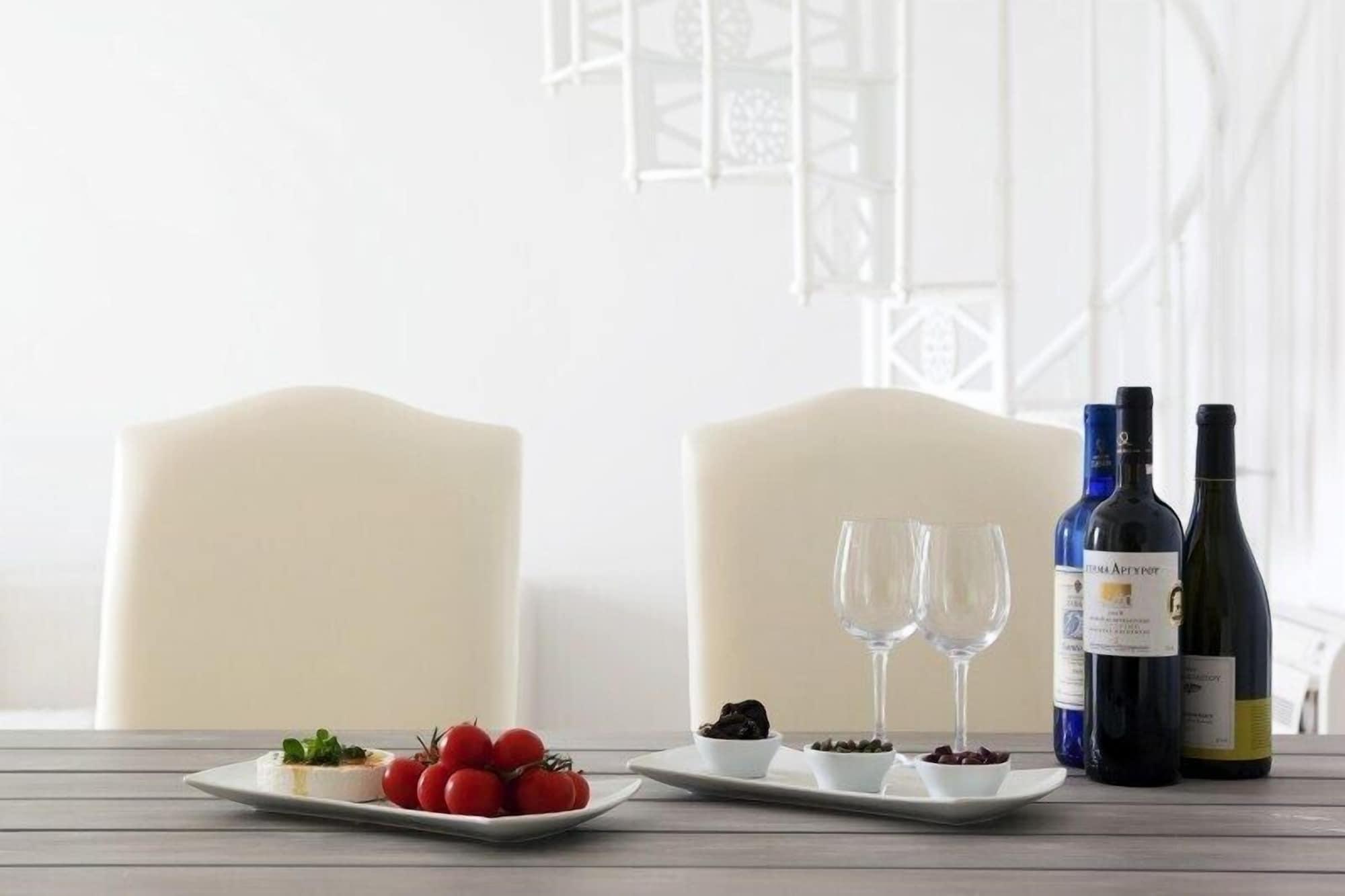 Thermes Luxury Villas And Spa (Adults Only) Megalochori  Eksteriør bilde