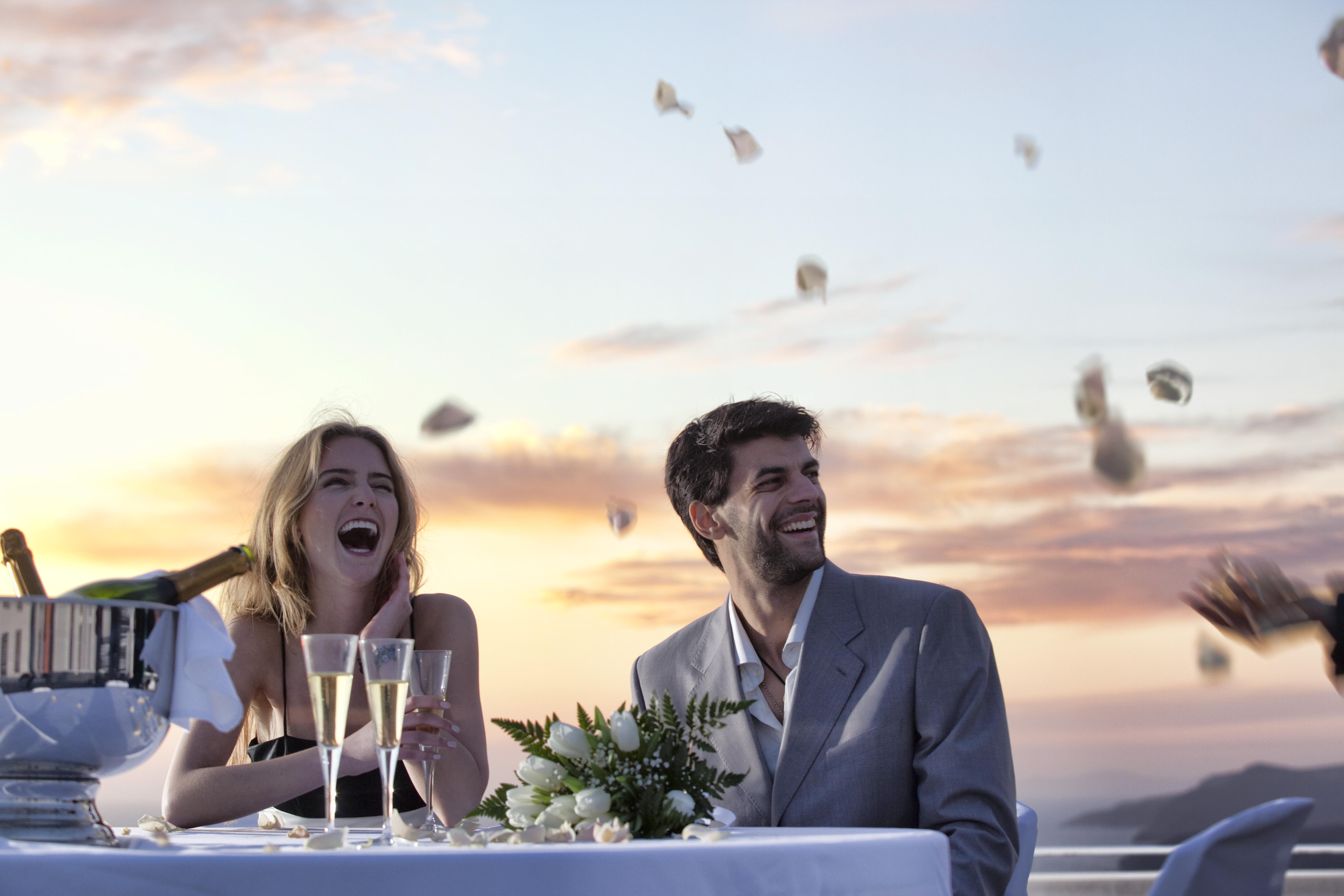 Thermes Luxury Villas And Spa (Adults Only) Megalochori  Eksteriør bilde