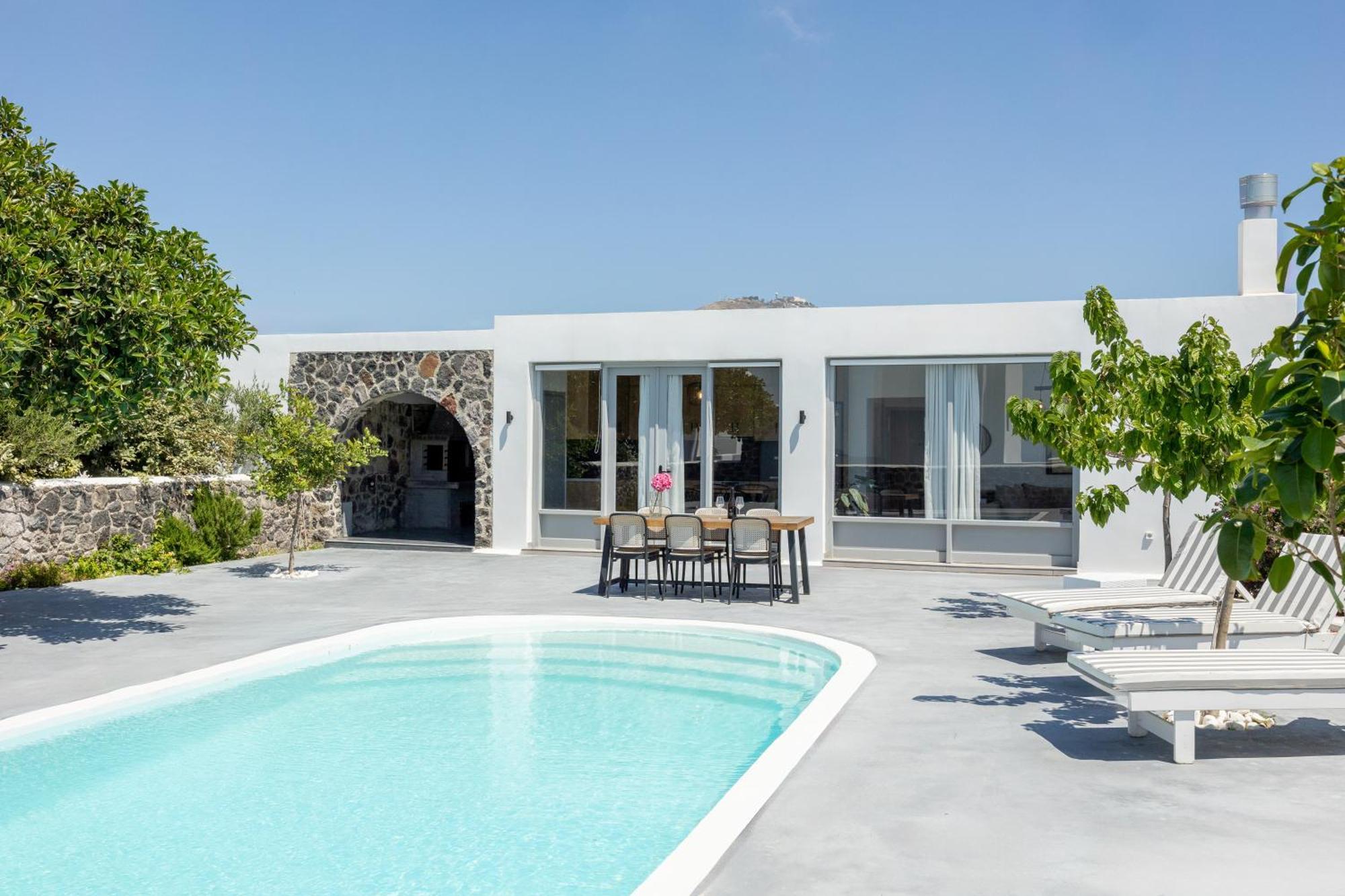 Thermes Luxury Villas And Spa (Adults Only) Megalochori  Eksteriør bilde