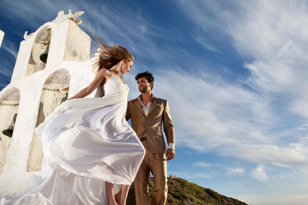 Thermes Luxury Villas And Spa (Adults Only) Megalochori  Eksteriør bilde